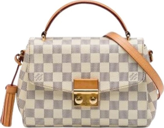Louis Vuitton Vintage Dame Pre owned Hvit ONE SIZE, Louis Vuitton Vintage Dame Pre owned Hvit ONE SIZE,
