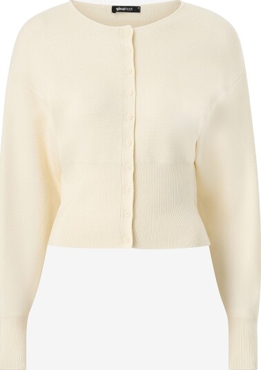 Gina Tricot Kardigan Shaped Knitted Natur Gina Tricot Kardigan Shaped Knitted Natur
