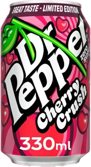 Dr Pepper Zero Cherry Crush 330ml x 24st Dr Pepper Zero Cherry Crush 330ml x 24st