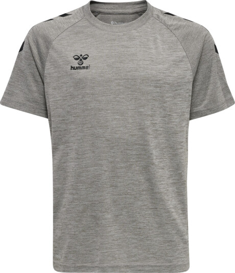 hummel Core XK Poly Trenings T-skjorte Barn Grå 140