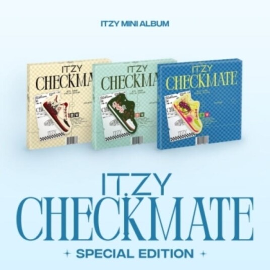 ITZY Checkmate (Random Cover) Special Edition Incl. Photo Book, Sticker, Photo Card, Postcard, Special CD ITZY Checkmate (Random Cover) Special Edition Incl. Photo Book, Sticker, Photo Card, Postcard, Special CD