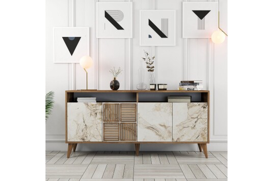 Desgrar Konsollbord 160x78 cm Brun