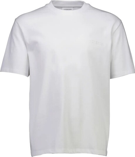 Lindbergh Oversized Logo Tee S/S WHITE M