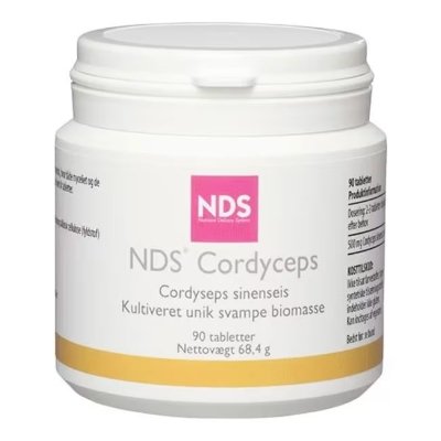 NDS Cordyceps 90 tabletter NDS Cordyceps 90 tabletter