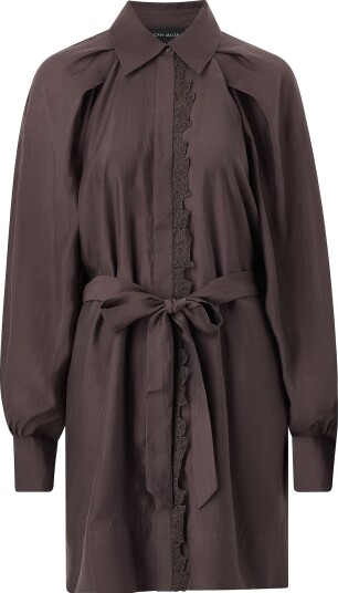 Copenhagen Muse   Midikjole Cmmolly Dress   Brun