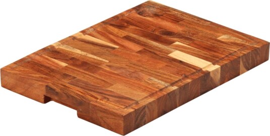  Skjærebrett 42x30x4 cm heltre akasie 376054