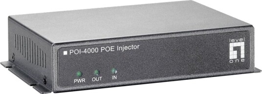 Levelone Poi-4000 Strøminjektor 40 Watt Utgangskontakter: 1 Levelone Poi-4000 Strøminjektor 40 Watt Utgangskontakter: 1