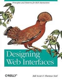 Designing Web Interfaces, Pent brukt bok uten markeringer