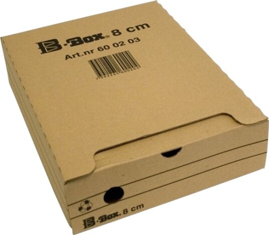 Arkiveboks B Box 8Cm Brun 25 Stk.
