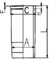 Sylinderhylse KOLBENSCHMIDT 88470110 Sylinderhylse KOLBENSCHMIDT 88470110