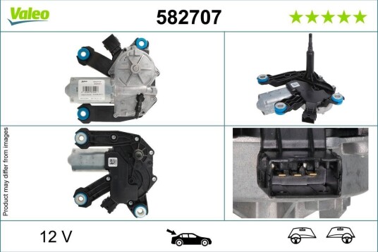 VALEO 582707 Vindusviskermotor VALEO 582707 Vindusviskermotor