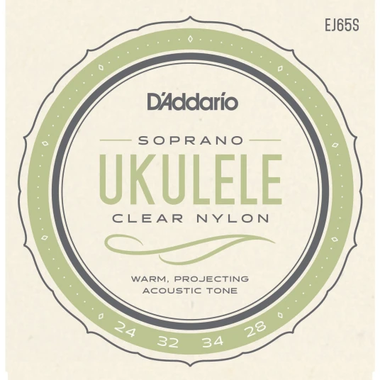 DAddario EJ65 Ukulele Strings Soprano