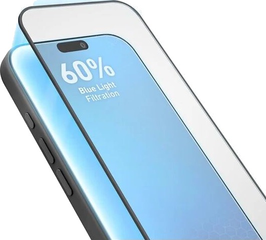 SBS Eyesafe Herdet Glass for iPhone 17 Pro - Blålysbeskyttelse med Applikator