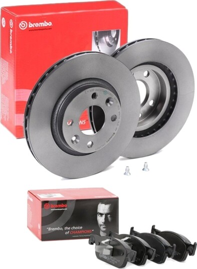 Bremseskiver og -klosser BREMBO BRB3405N0327