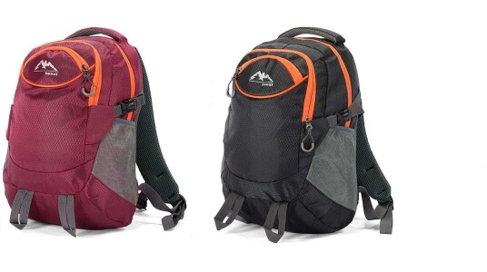 Burgunder Liten Lett Benzi Adventure Tursekk 22 Liter