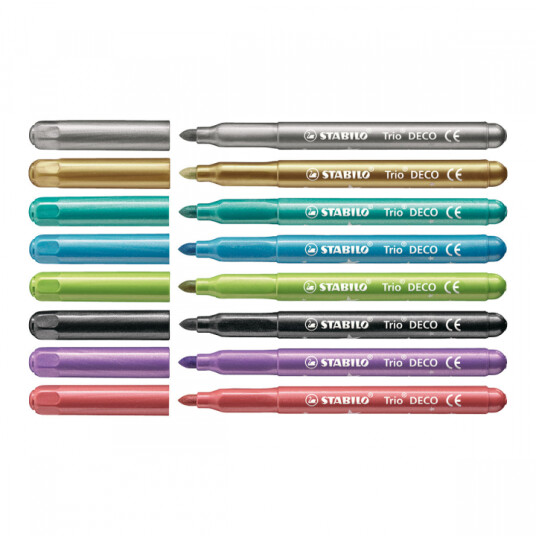 Stabilo Trio Deco 8-pack
