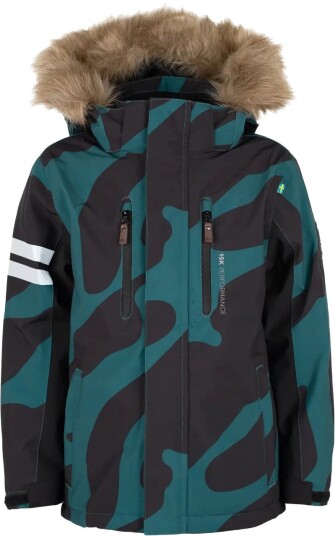 Lindberg Kids" Colden Jacket Dark Teal/black, 120