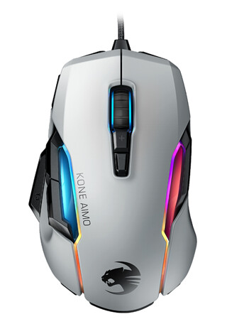 ROCCAT Kone AIMO Remastered - Mus - Optisk - Hvit