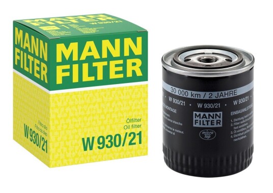 Oljefilter MANN FILTER W 930/21 Oljefilter MANN FILTER W 930/21