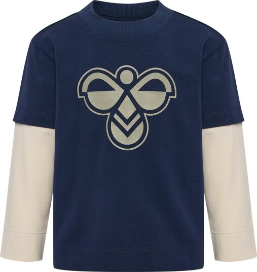 Hummel Genser HmlMini Dress Blue Hummel 1 år (80) Genser Beige Blå Marineblå