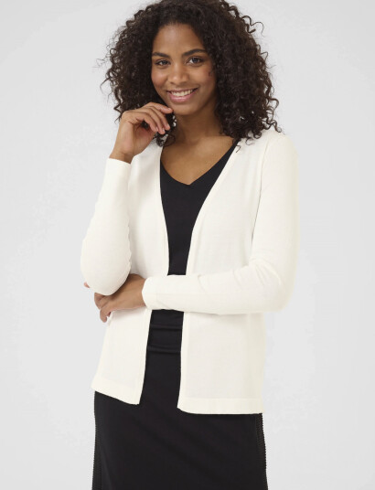 Kaffe Kafenia Astrid Cardigan - White - XS Kaffe Kafenia Astrid Cardigan - White - XS