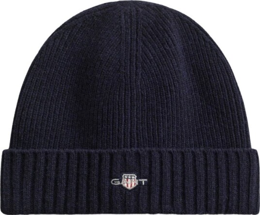 Gant Shield wool beanie OS blå herre
