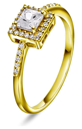 Pan Jewelry Ring med zirkonia Luxe størrelse Ring med zirkonia Luxe 58
