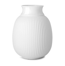 Curve Vase Porselen Hvit 12cm Curve Vase Porselen Hvit 12cm