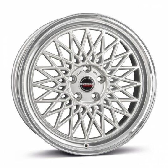 Borbet B Silver Rim Polished 8x18 5x112 ET45 B66.6