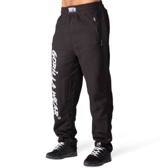 Gorilla Wear Augustine Old School Pants, svart treningsbukse
