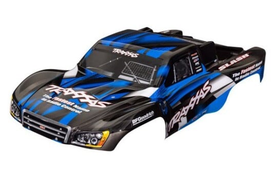 Traxxas 5851X Body Slash 2WD/4x4 Blue Painted Traxxas 5851X Body Slash 2WD/4x4 Blue Painted