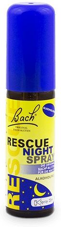 Bach Original Flower Remedies Bach Rescue Night Spray Alkoholfri 20 Ml Bach Original Flower Remedies Bach Rescue Night Spray Alkoholfri 20 Ml