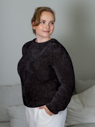 Garnius 24024 I Chara genser Svart