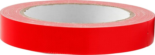 Lerretsteip Creativ Company 25 m/1 Rl Rød, Bredde: 19 mm Lerretsteip Creativ Company 25 m/1 Rl Rød, Bredde: 19 mm