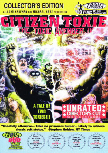 Citizen Toxie: The Toxic Avenger IV 2000 DVD