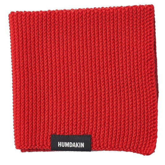 Humdakin Knitted Oppvaskklut 28x28 cm Rushing Red