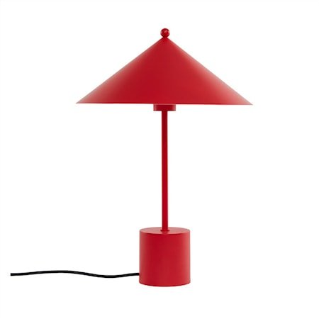 Kasa Bordlampe Eu Kirsebærrød