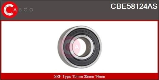Lager CASCO CBE58124AS Lager CASCO CBE58124AS