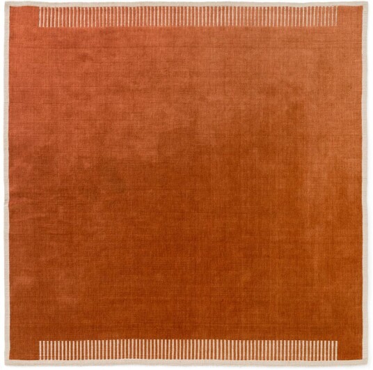 Audo Copenhagen Duomo teppe 270x270 cm Terracotta red Audo Copenhagen Duomo teppe 270x270 cm Terracotta red