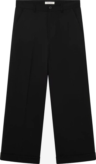 WOOD WOOD Wwluca Trousers 25458 BLACK M WOOD WOOD Wwluca Trousers 25458 BLACK M