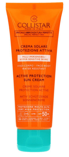 Collistar Active Protection SPF 50+ Solkrem for Sensitiv Hud 100 ml