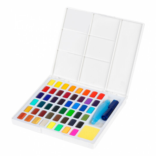 Faber-Castell Akvarellset 48 farger + vannpensel