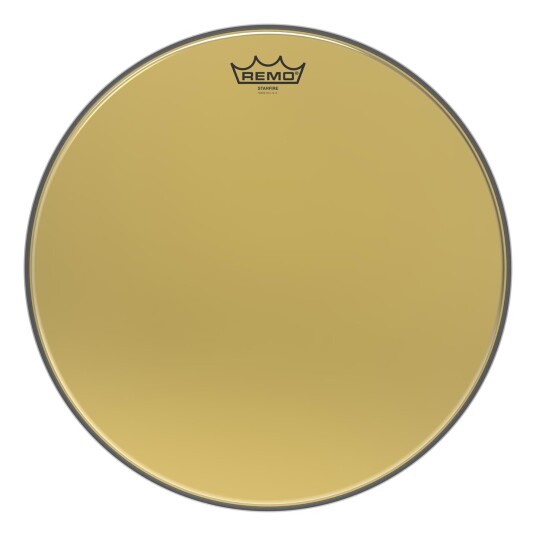 Remo Gd-0016-00- Ambassador Starfire Drumhead - Gold16"