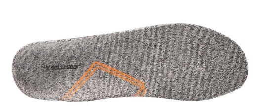 Solid Gear OPF Footbed Winter Low Innleggsåle for lav fotbue Str 39 40 Sko