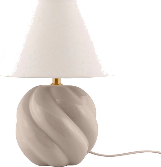 Globen Lighting Bordlampe Dahlia 24 Beige Beige Bordlamper