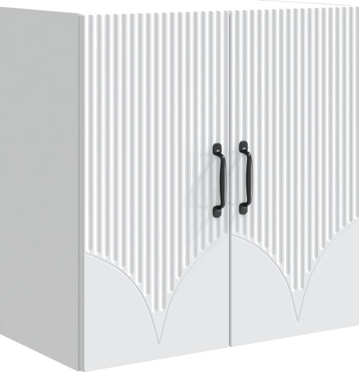 vidaXL Vegghengt skap Hvit 59 x 31 x 60 cm Konstruert tre