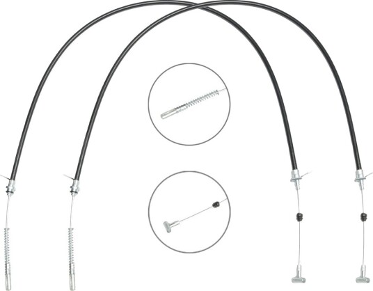 RIDEX 124C1758 Tautrekk håndbremse RIDEX 124C1758 Tautrekk håndbremse