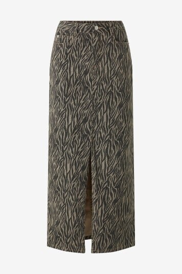 KAFFE   Denim skjørt kaLeondra Denim Skirt   Beige