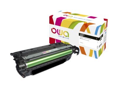 Owa - 460 G - Høykapasitets - Svart - Kompatibel - Gjenfabrikert - Tonerpatron Alternativ For: Hp Cf460x - For Hp Color Laserjet Enterprise M652dn M652n M653dh M653dn M653x