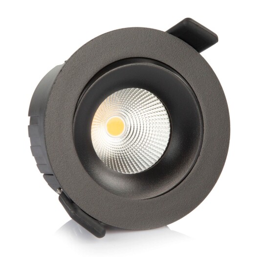 Tundra Candela Downlight 8W Warmdim RA95 Matt Sort Tundra Candela Downlight 8W Warmdim RA95 Matt Sort